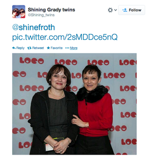 Illustration for article titled The twins from The Shining have re-emerged, have Twitter account